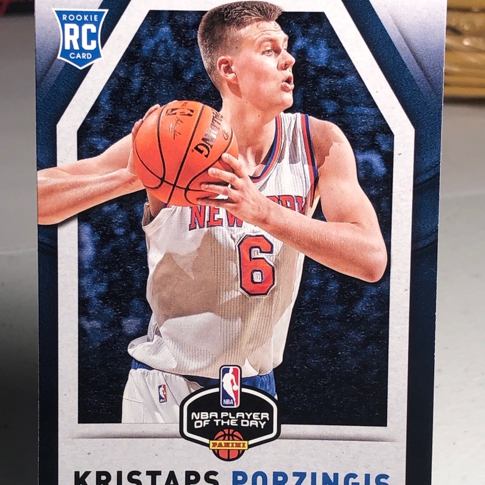 Kristaps Porzingis rookie card